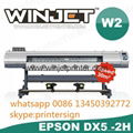 Winjet eco solvent printer with Epson dx5 printhead W2 digital printer 1