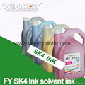 Solvent ink for SPT printhead SK4