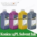 Solvent ink for konica printhead allwin