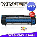 konica w7s solvent printer large fomat