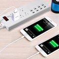 US 6 gang Multi-functional usb outlet sockets with surge protector  5
