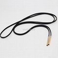 Fashion Long Necklace black leather cotton choker jewlery 5