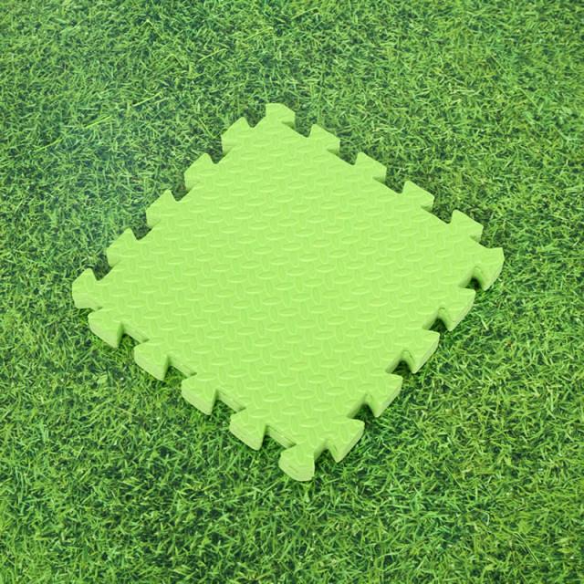 Jigsaw Puzzles Foam Interlocking Floor Mats with Green Grass A001