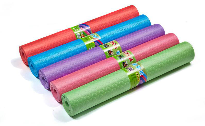 Non-slip Exercise Mats for Yoga Exercise Colorful NBR Thick Waterproof Yoga Mats 3