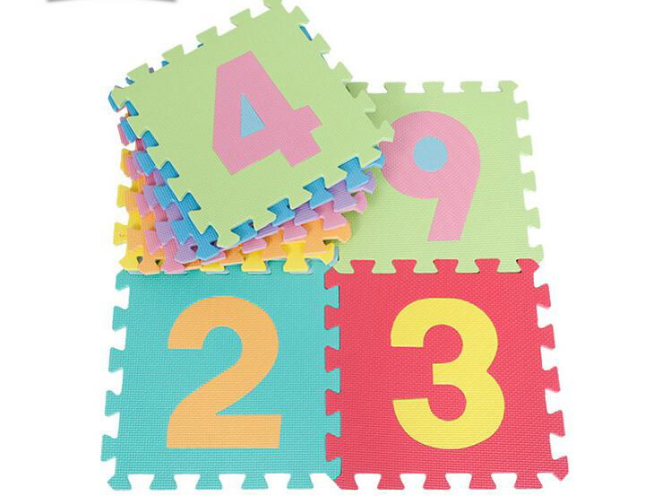 Bady Climbing Floor Numbers EVA Puzzles Mats  