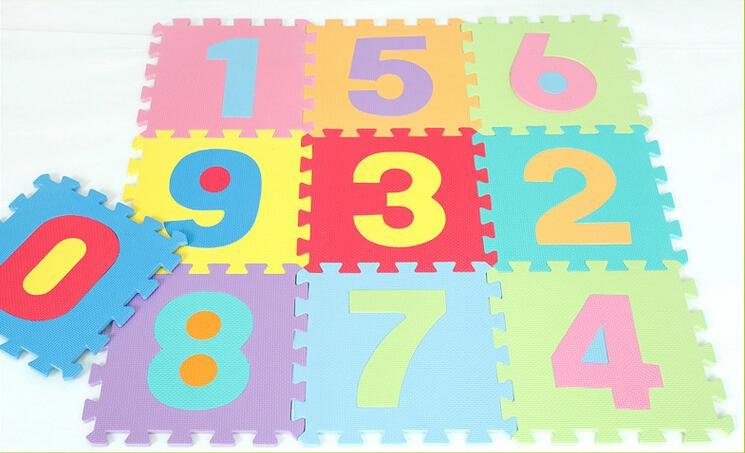 Bady Climbing Floor Numbers EVA Puzzles Mats   3