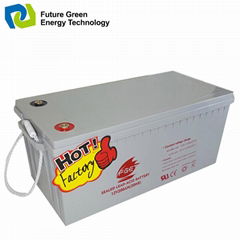 12V200ah Deep Cycle AGM Sealed Lead Acid Battery Solar Battery