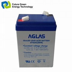 4ah Rechargeable UPS Backup Battery AGM Sealed 6V Battery