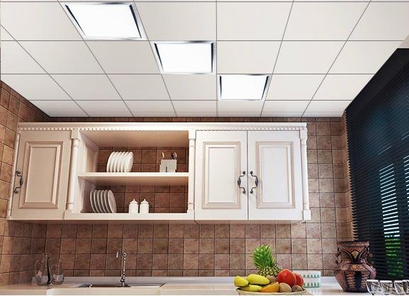 厨房嵌入式LED面板灯安装方法出口 2