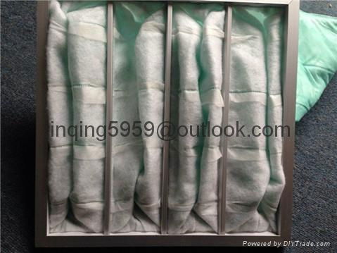 bag filter for air conditioning ventilation system