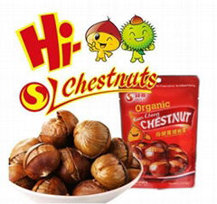 ringent organic chestnut snack