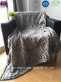 Designer Polyester Super Warm Sherpa Blanket Throw 1