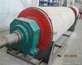 Rubber press roll with large diameter for cardboard paper machine 2