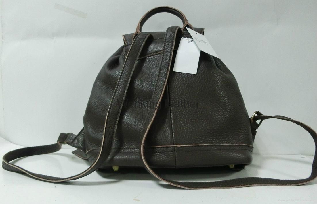 leather bag backpack