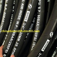 STEEL WIRE BRAIDED HIGH PRESSURE RUBBER HYDRAULIC HOSE SAE100R1