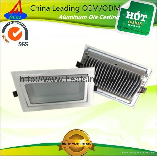 SGS Approved LED Heat Sink Floodlight Aluminum Casting Saiou (China