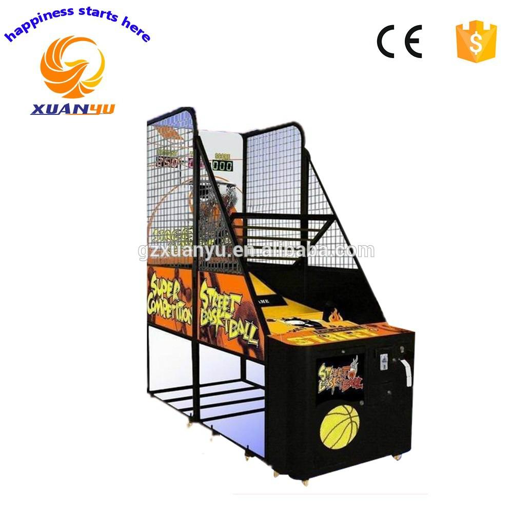 Factory price! Indoor amusement park luxury coin operated basketball game