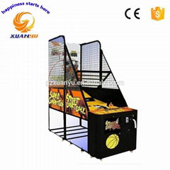 Factory price! Indoor amusement park luxury coin operated basketball game 