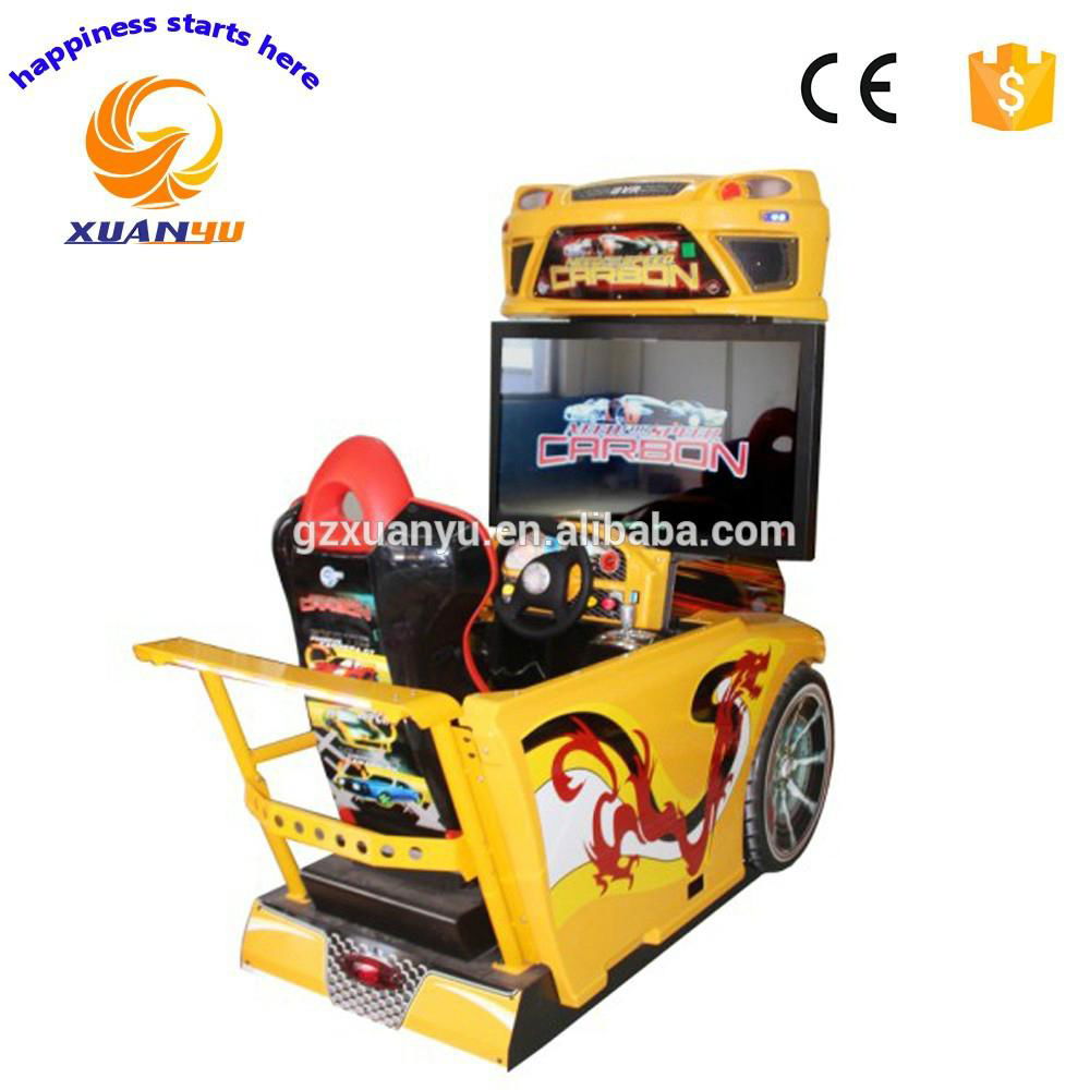  high quality arcade adult drive games simulator car racing game machine 5