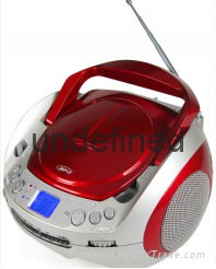 CD/radio boombox with MP3/USB/SD 2