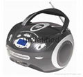 CD/radio boombox with MP3/USB/SD 2