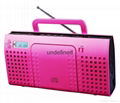 CD/radio boombox with MP3/USB/SD 1