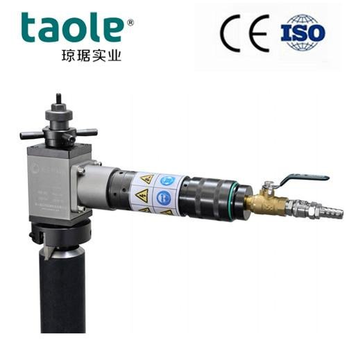 electric pipe end grooving machine