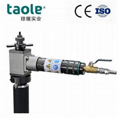 electric pipe end grooving machine