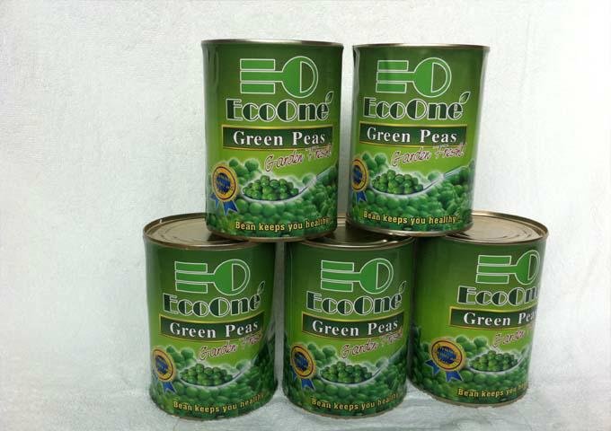 Canned Green peas 4