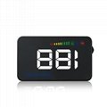2017 New A500 3.5 Inch OBD2 Car HUD With Simple Function Speed Head Up Display