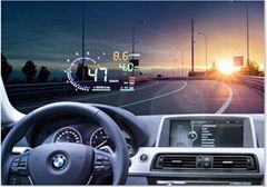 A8 Car HUD Head Up Display System Speed Monitor OBD II Head up HUD Display