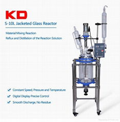 Laboratory Jacketed Glass Reactor