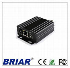 BRIAR Ethernet over coaxial cable device EOC converter