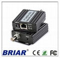 BRIAR Ethernet over coaxial cable device EOC converter 3