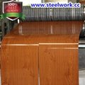 New Product Wooden Grain Pattern Steel