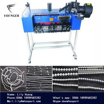 roller blinds curtains plastic endless loop ball chain making machine mould 3