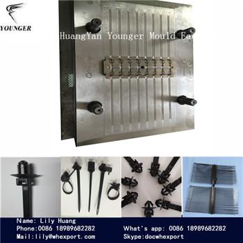 nylon cable tie injection mould molds for auto car automobile parts