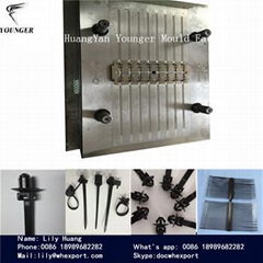 nylon cable tie injection mould molds for auto car automobile parts