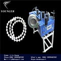 plastic thread roller blinds curtain ball chains puller making machine  2