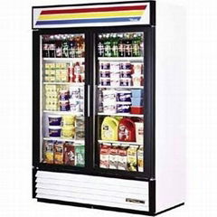 Brand New True Refrigeration GDM-49-LD 49 cu.ft White Refrigerated Merchandiser