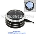 5X LED Magnifier Rechargeable Mini Microscope 4