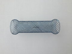 Nitinol alloy metallic covered esophageal stent