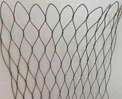 Stainless Steel Knotted Wire Rope Mesh