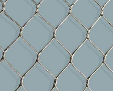 Stainless Steel Knotted Wire Rope Mesh 2