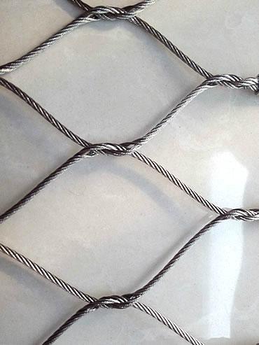 Stainless Steel Knotted Wire Rope Mesh 4