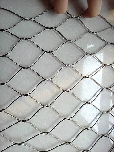 Stainless Steel Knotted Wire Rope Mesh 5