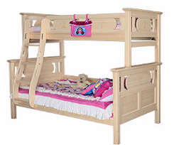 Original color bunk bed with ladders 1