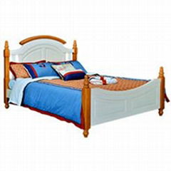 Kids pine wood single beds