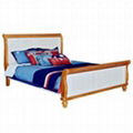 Kids pine wood single bed