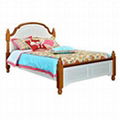 Kids pine wood bed